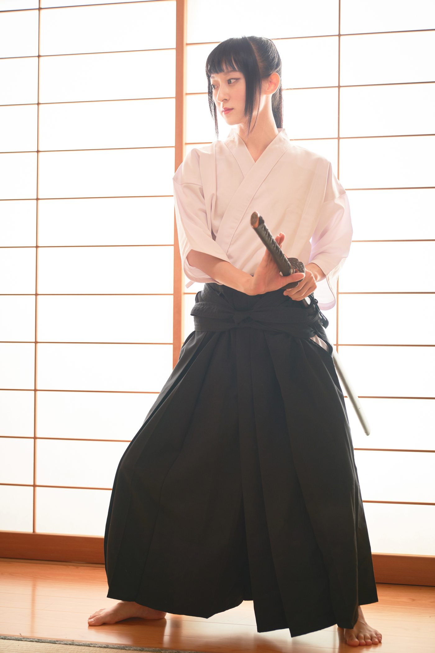 星守紗凪 | Sana Hoshimori | sword girl 01